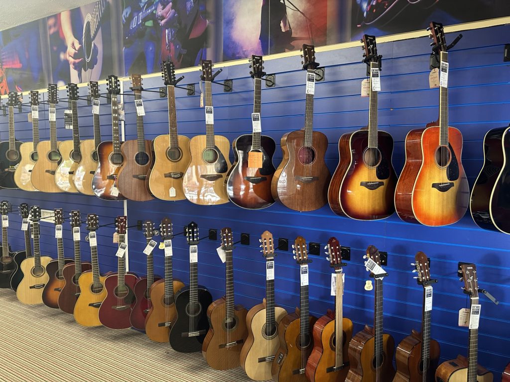 guitar room