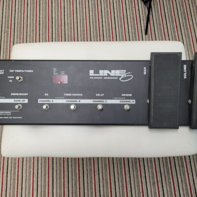 Line 6 Floor Board Controller Switcher with Dual Expression Pedals