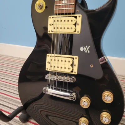 Encore LP Electric Modified "Skulltar" Electric Guitar