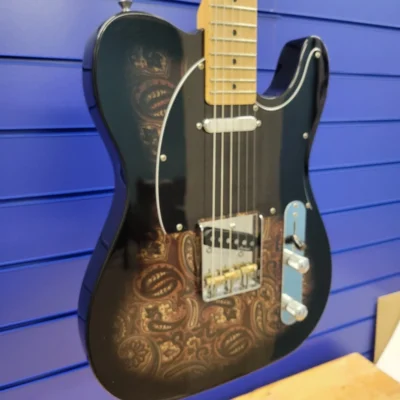 Harley Benton TE-70 - Black Paisley